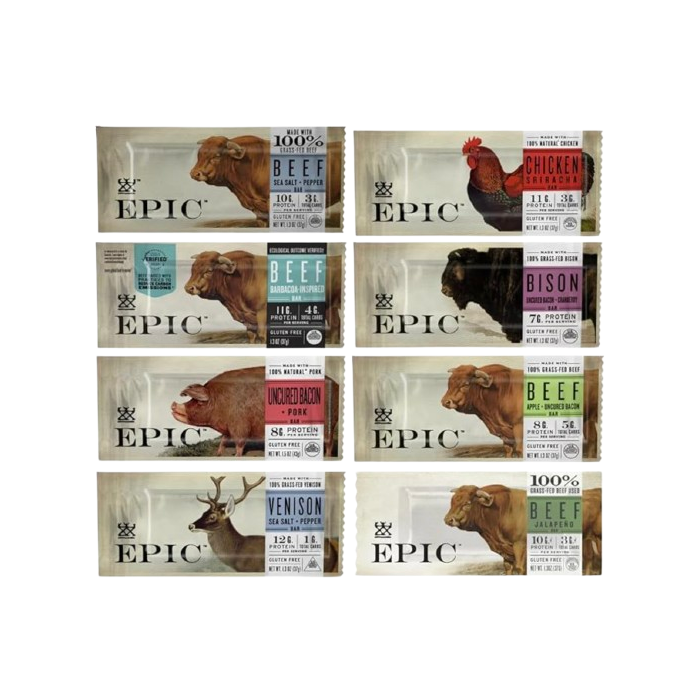 EPIC Jerky Bars Stock Image
