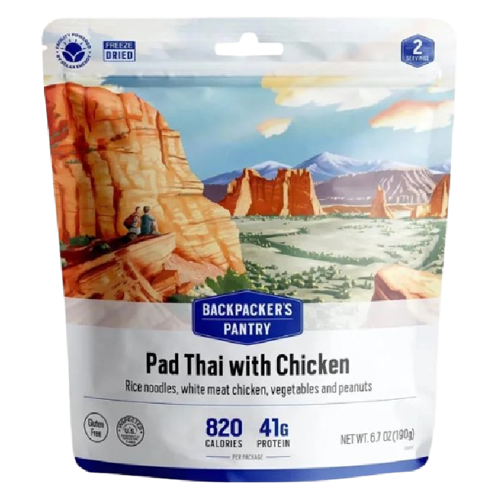 stock image of pad thai dehydrated dinner